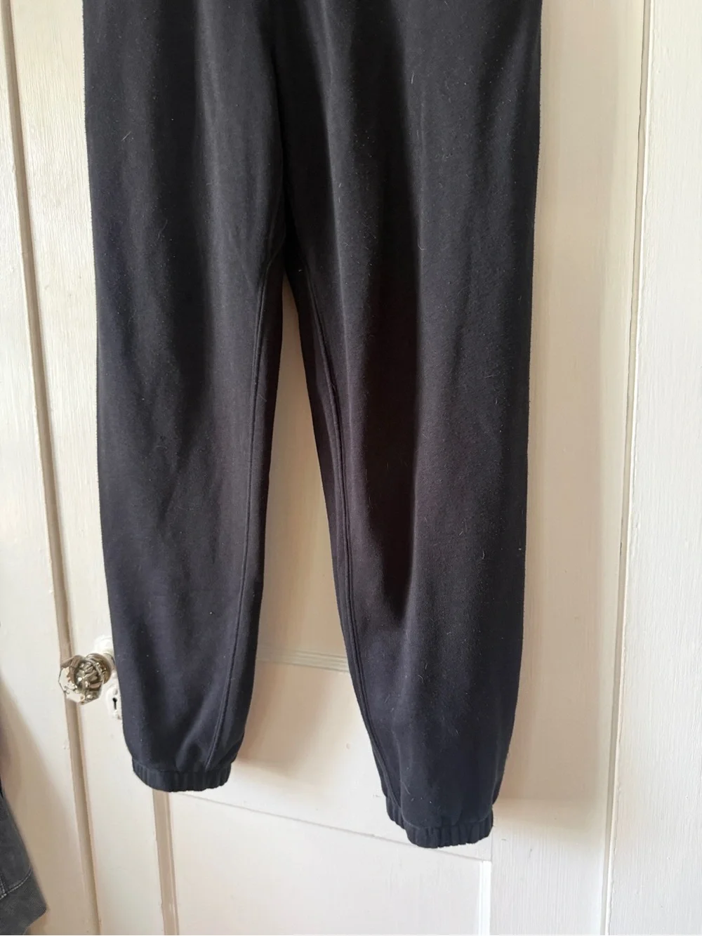 Men's Black Jogger Pants - Comfortable Everyday Sweatpants size M Amazon